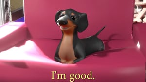 This is the Avatar Image for the Dog of Wisdom - Both dogs AI Voice and Text to Speech Generator